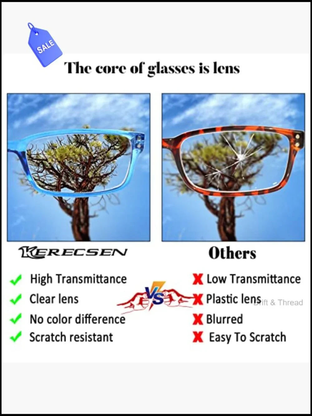 6-Pack Reading Glasses Blue Light Blocking Spring Hinge Readers Unisex Computer